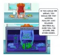 生肉不能直接在水龙头冲洗的原因，可以这么洗！