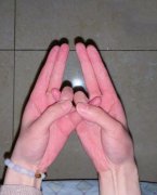 拜见月老手势图片，视频教程