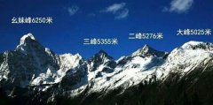 四姑娘山为什么叫四姑娘山这个名字，实际是藏族话音译过来的