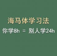 海马体无痛学习法具体方法