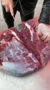 切肉的时候肉在动正常吗，是为什么动来动去