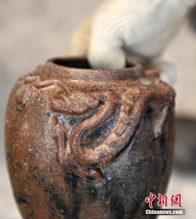 组图：成都工地发现盛唐时园林遗址