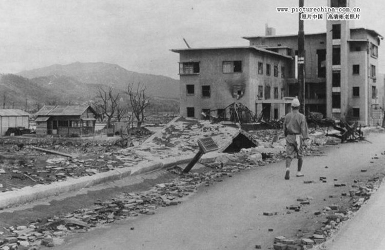 1945年广岛遭原子弹爆炸后惨状 - 刘鹏 - 凝固的历史—永恒的回忆