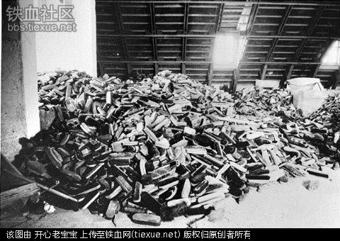 二战集中营惨烈黑镜头:纳粹血腥屠杀犹太人(组图)