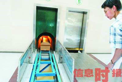殡仪馆内死者遗体居然失踪,殡仪馆火化中途停电