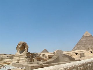 狮身人面像的来历和传说,狮身人面像的鼻子怎么塌了?