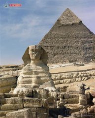 狮身人面像的来历和传说,狮身人面像的鼻子怎么塌了?