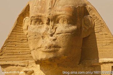 狮身人面像的来历和传说,狮身人面像的鼻子怎么塌了?