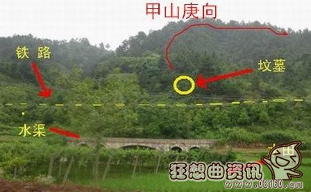 中国在悬崖峭壁上的墓穴图,墓穴风水的看法