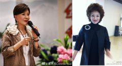 陈莎莉和夏台凤对比照，她怎么都是化同一副妆容脸没皱纹？