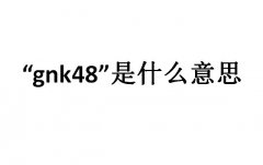 gnk48是什么意思？gnk48男团什么意思？