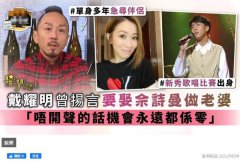 戴耀明喜欢余诗曼承认想娶余诗曼，戴耀明年轻照片