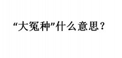 冤种男友是什么意思？女生说你大冤种啥意思