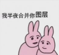 我半夜合并你图层什么意思？表情包