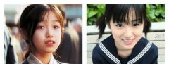大后寿寿花为什么眼睛发绿光是戴美瞳了吗，她是不是混血儿